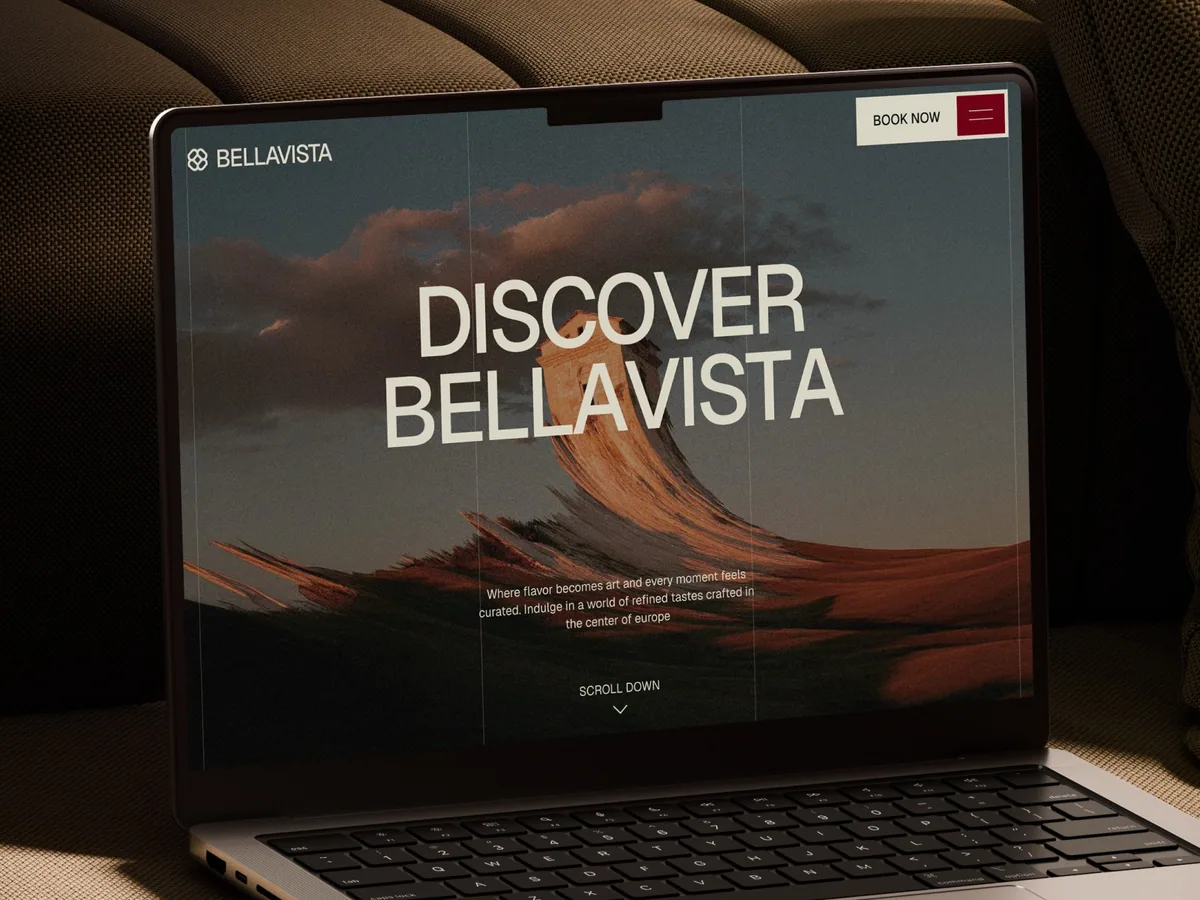 Bellavista — Otel Framer örneği