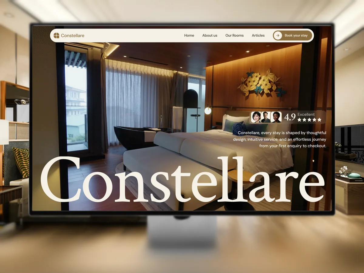 Constellare — Otel Framer örneği
