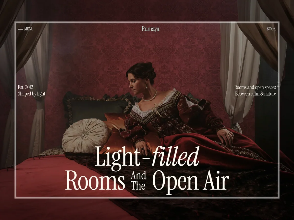 Rumaya — Otel Framer örneği