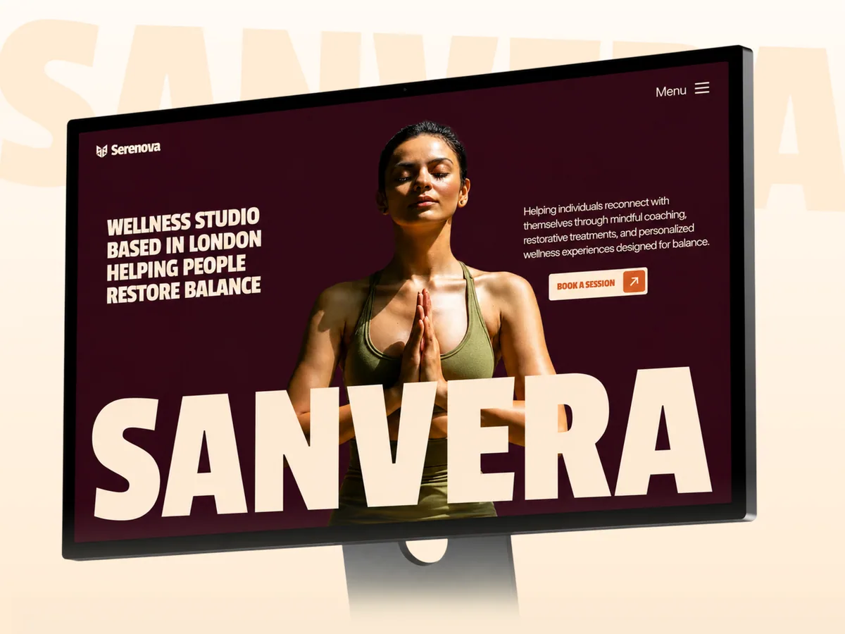 Sanvera — Psikolog ve Terapi Framer örneği