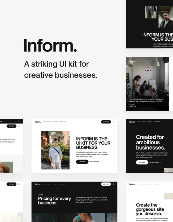Inform — Kurumsal Webflow örneği