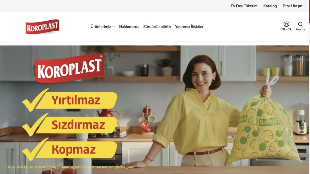 Koroplast — Ambalaj IdeaSoft örneği