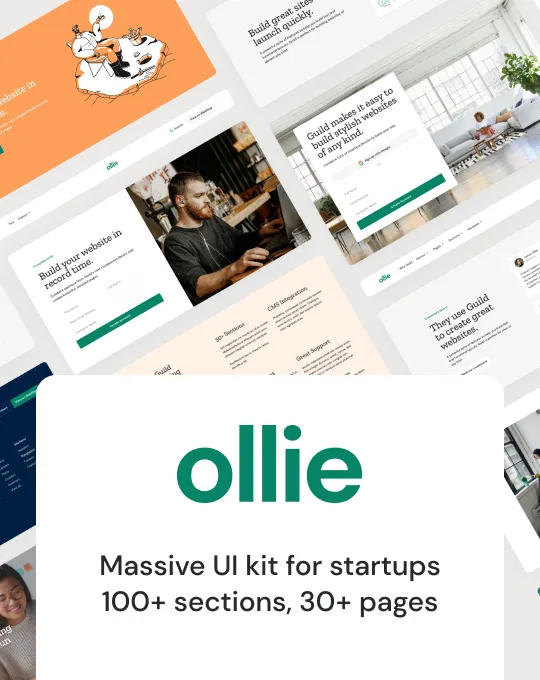 Ollie — SaaS Webflow örneği