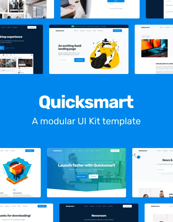 Quicksmart — SaaS Webflow örneği