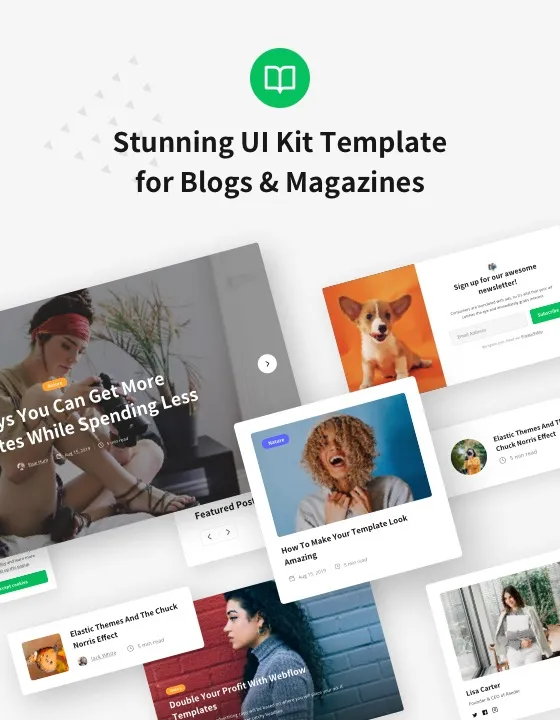 Reader — Blog Webflow örneği