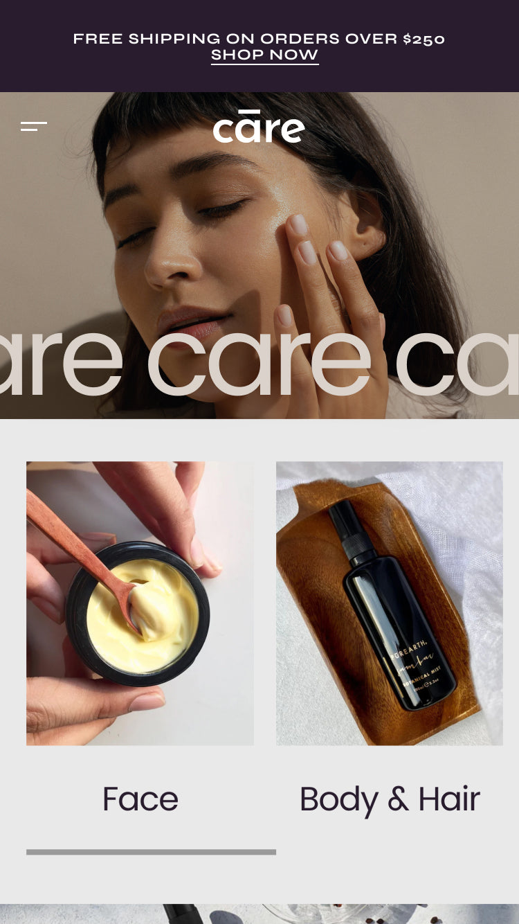 Care — Copenhagen — Kozmetik Shopify örneği