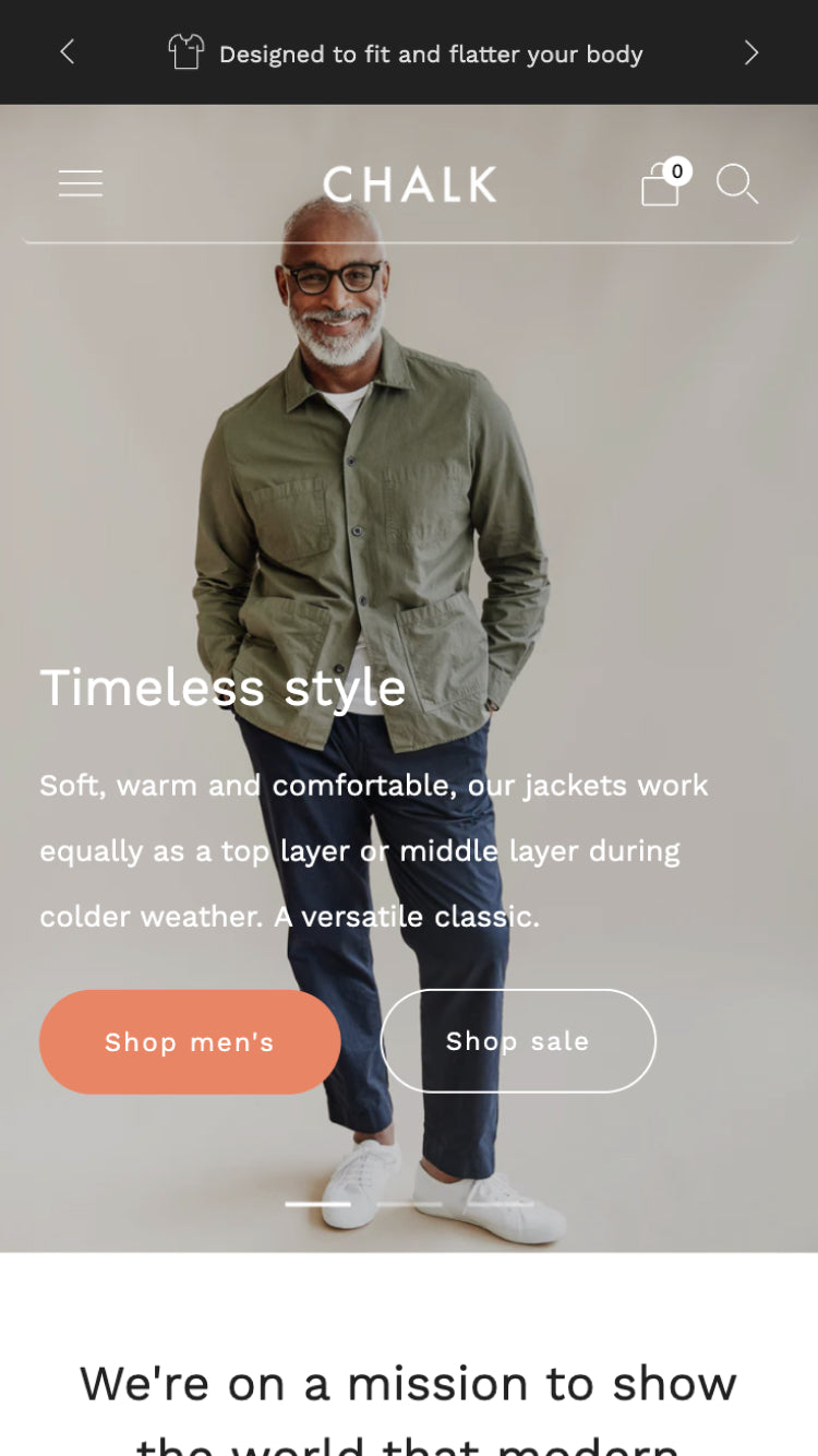 Creative — Moda ve Giyim Shopify örneği