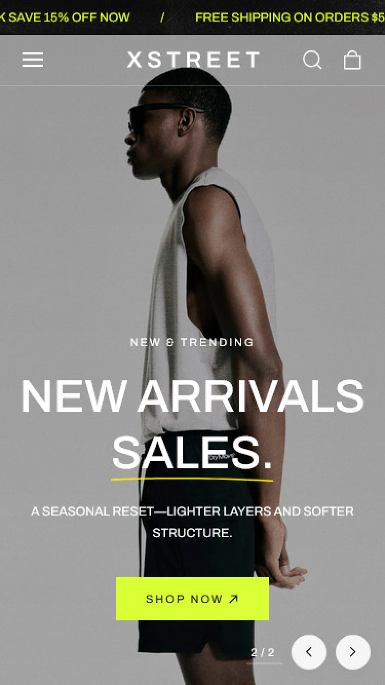 Layer — Edge — Moda ve Giyim Shopify örneği