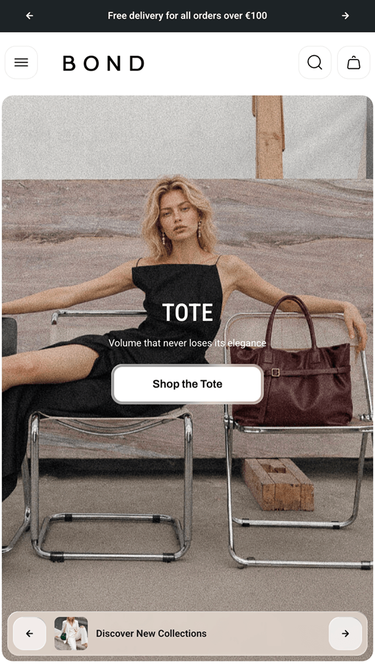 Bond — Fuse — Moda ve Giyim Shopify örneği
