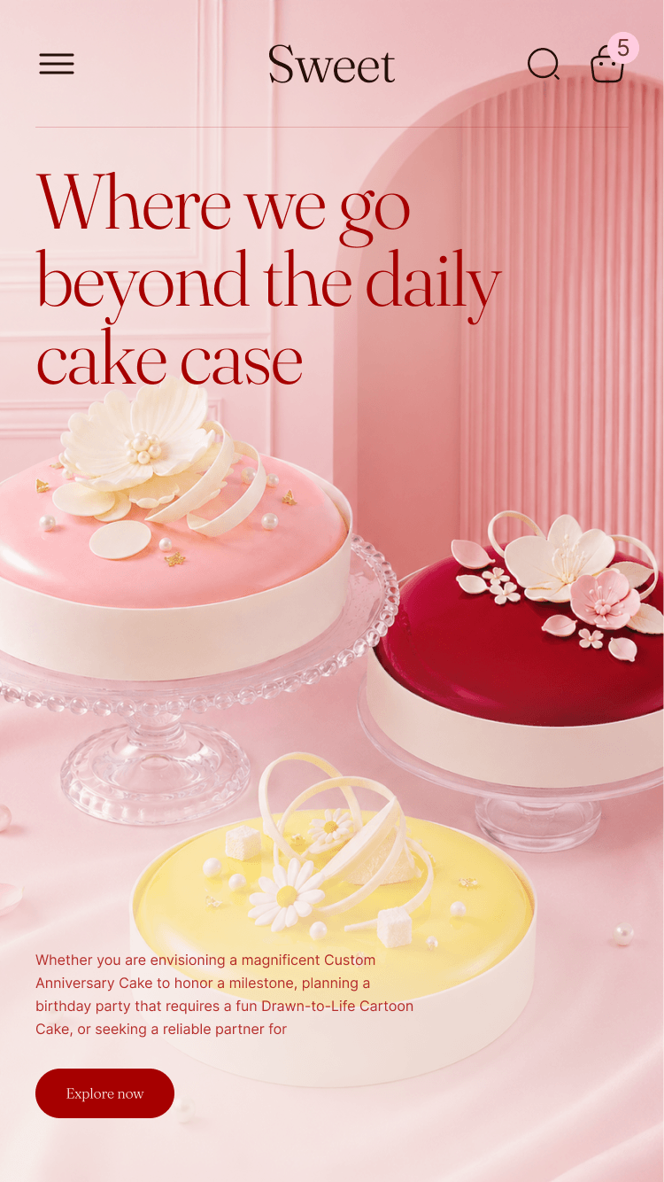 Gateau — Stylist — Yemek ve Gıda Shopify örneği