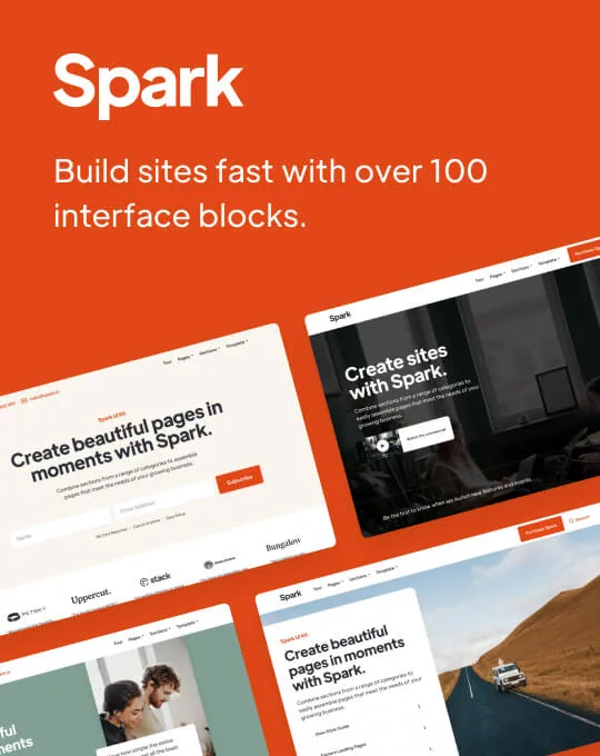 Spark — Kurumsal Webflow örneği