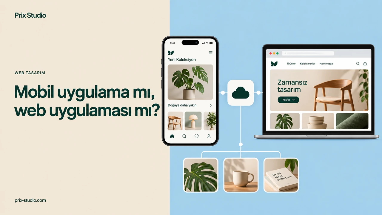 Mobil uygulama mı, web uygulaması mı?