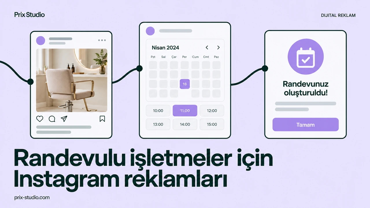 Randevulu işletmeler için Instagram reklamları