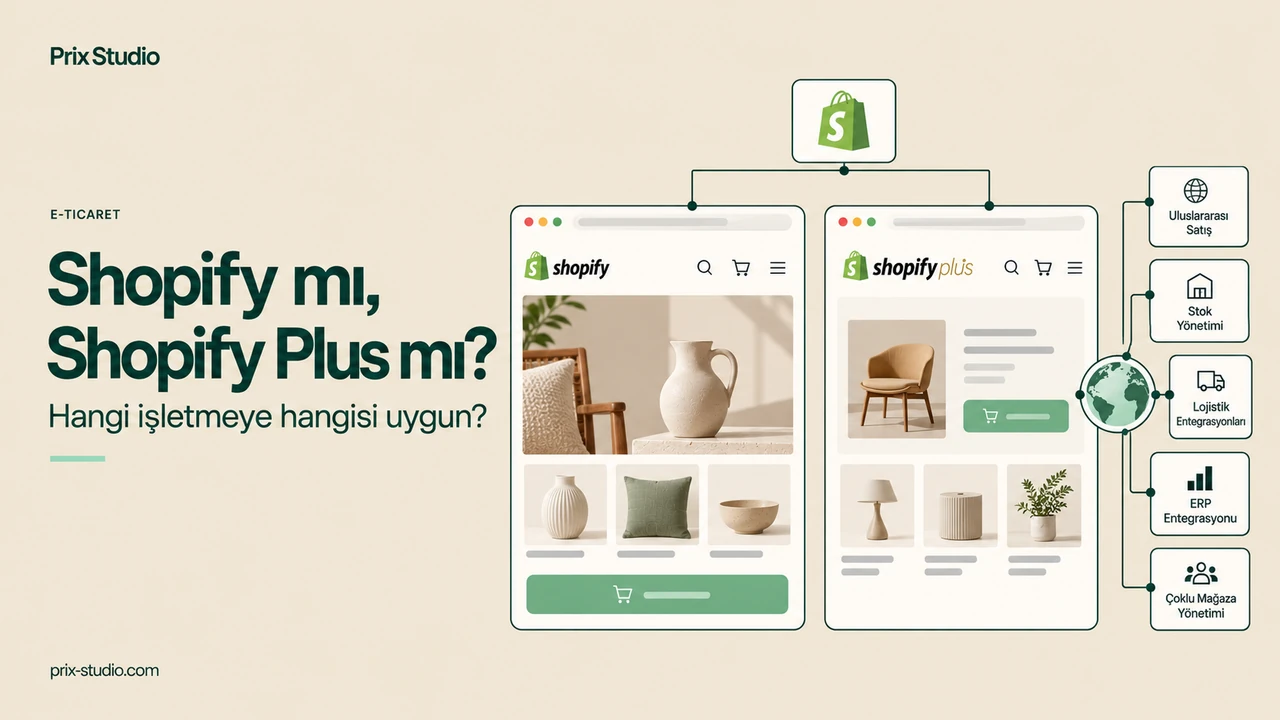 Shopify mı, Shopify Plus mı? — Hangi işletmeye hangisi uygun?