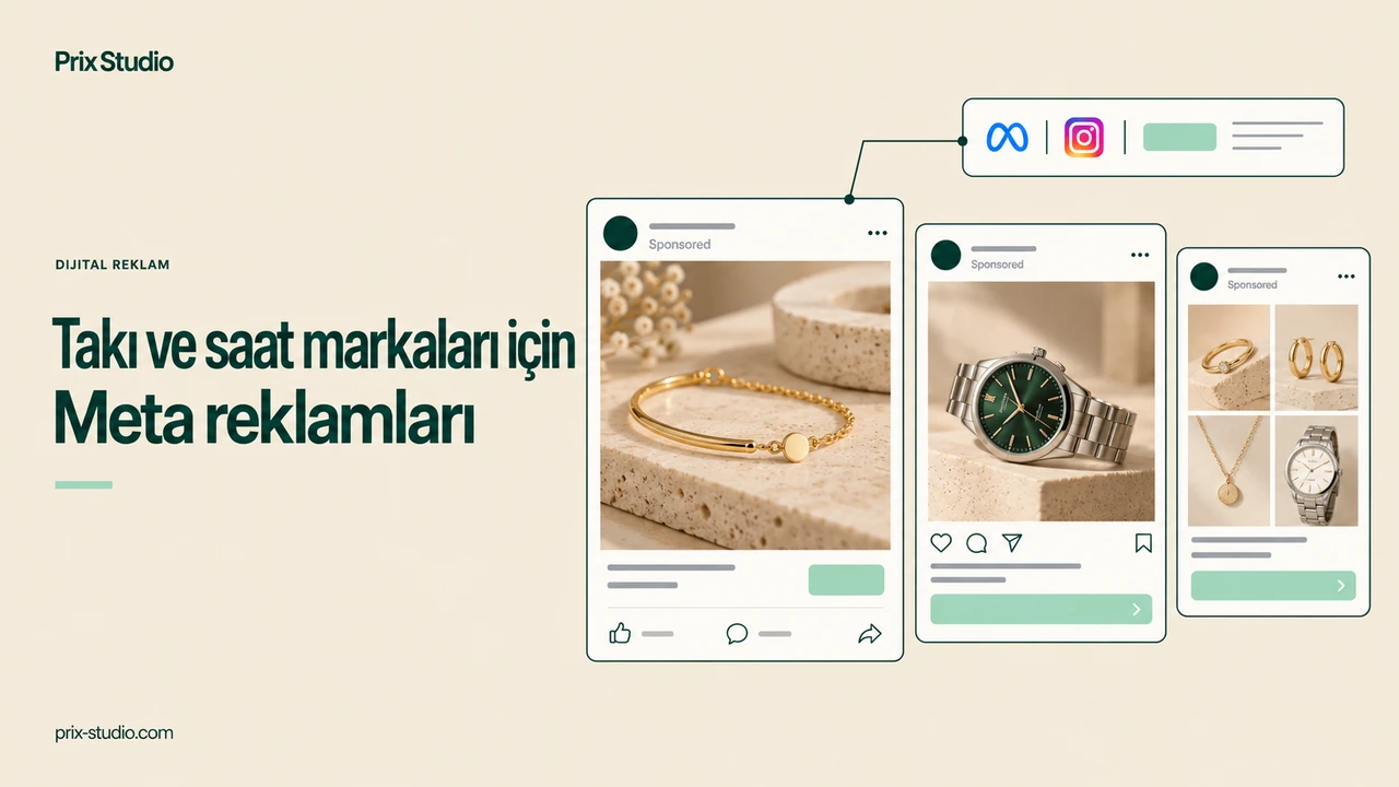 Takı ve saat markaları için Meta reklamları