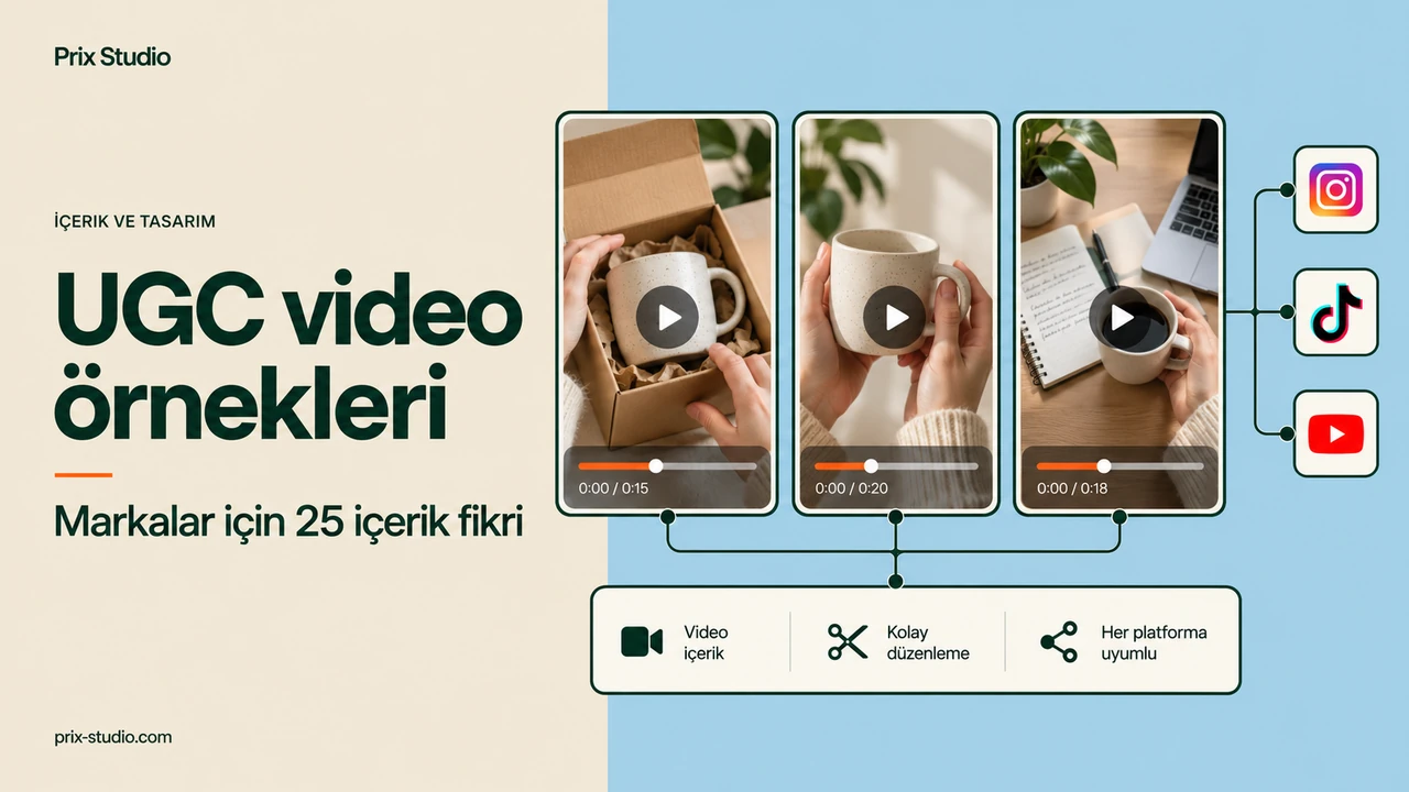 UGC video örnekleri — Markalar için 25 içerik fikri