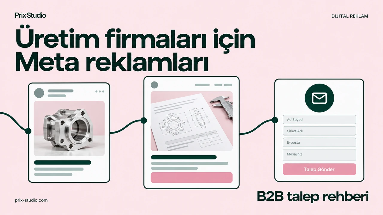 Üretim firmaları için Meta reklamları — B2B talep rehberi