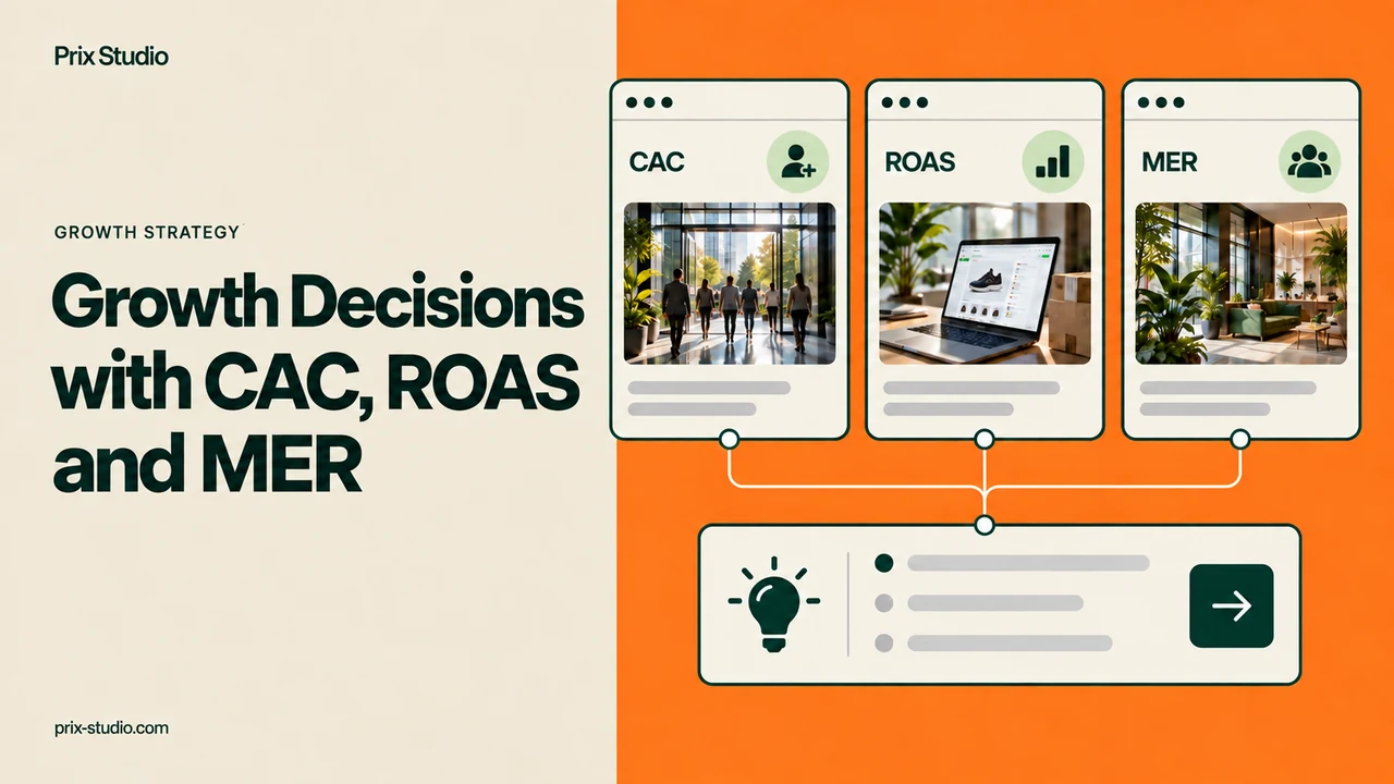 Growth Decisions with CAC, ROAS and MER