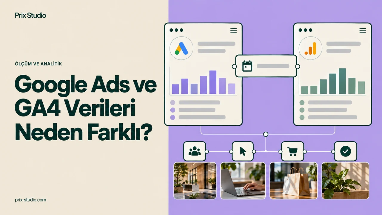 Google Ads ve GA4 Verileri Neden Farklı?