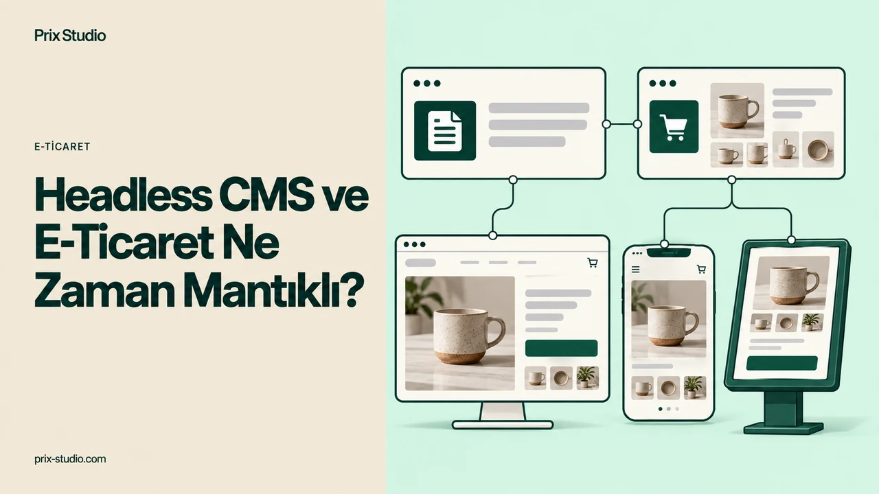 Headless CMS ve E-Ticaret Ne Zaman Mantıklı?