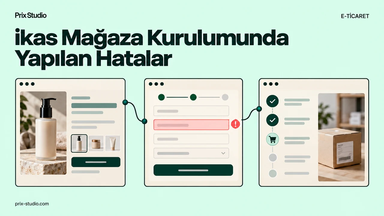 ikas Mağaza Kurulumunda Yapılan Hatalar