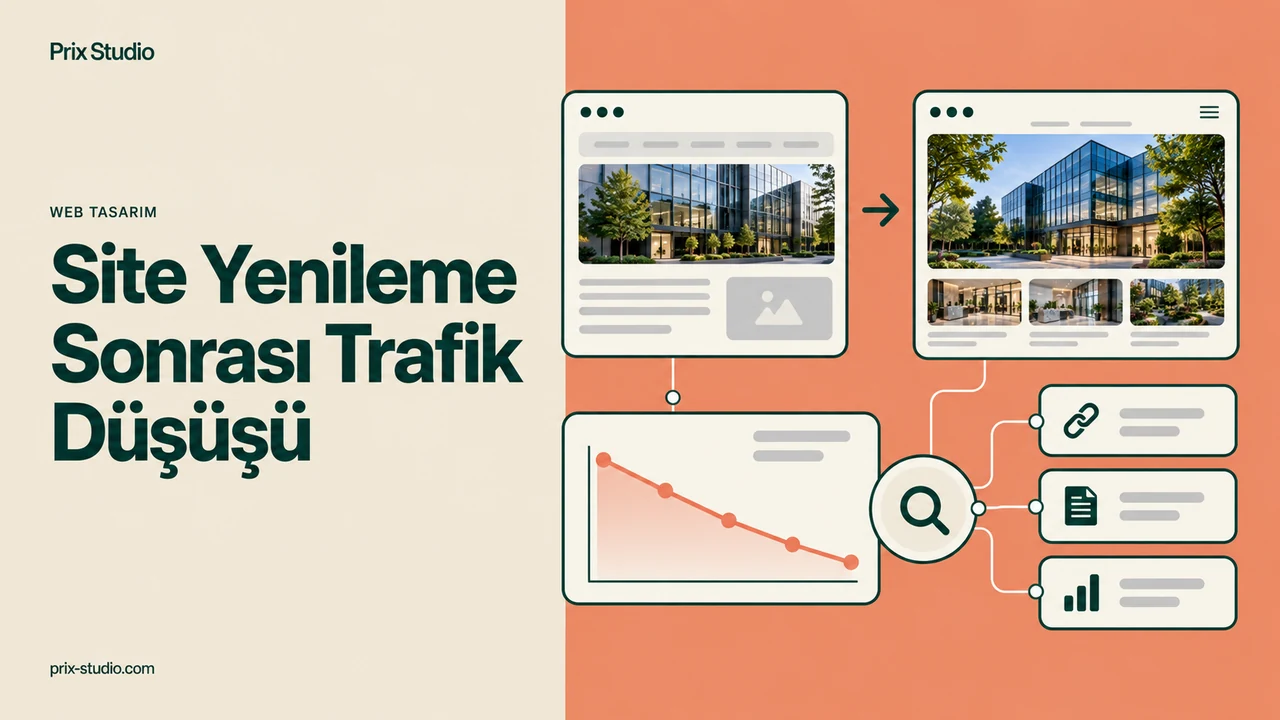 Site Yenileme Sonrası Trafik Düşüşü