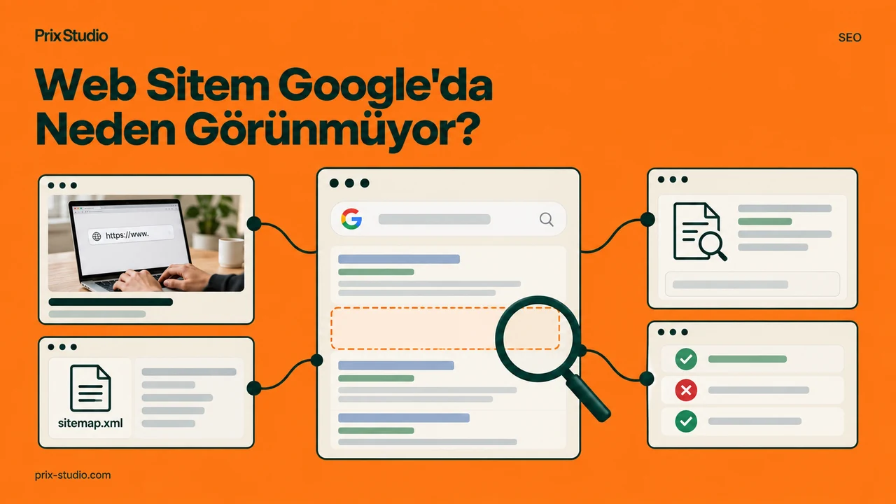 Web Sitem Google'da Neden Görünmüyor?