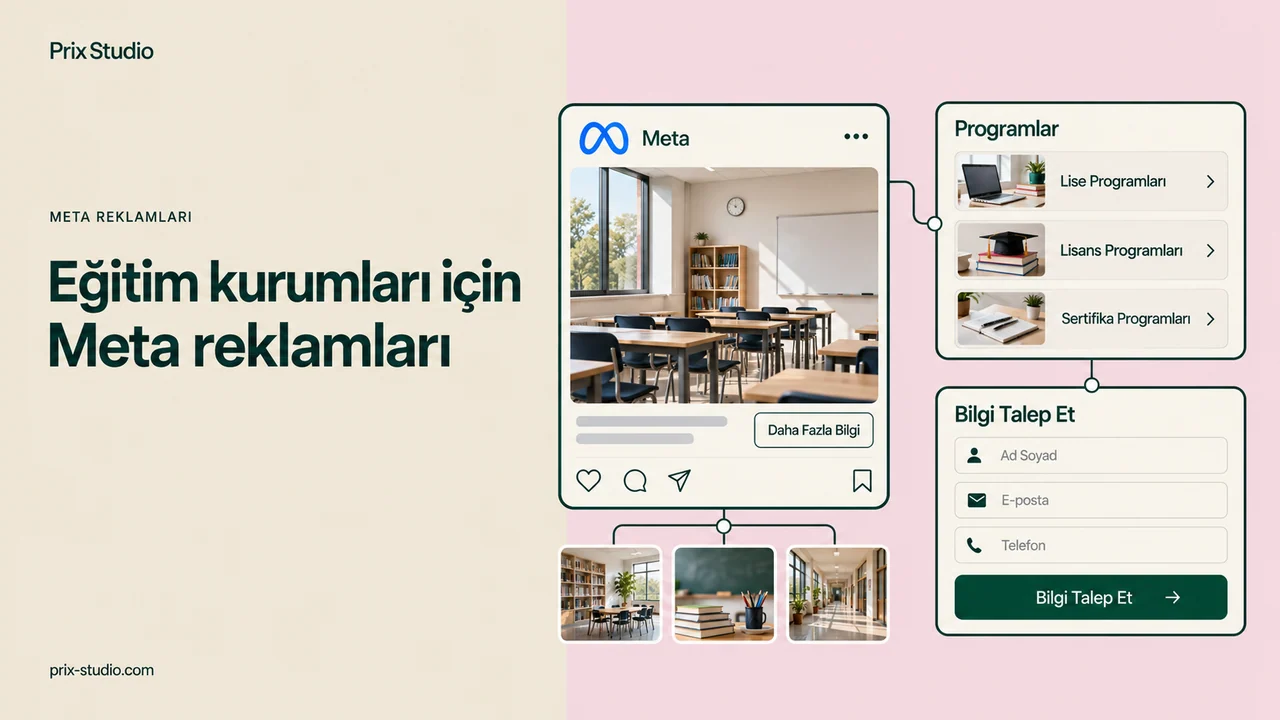 Eğitim kurumları için Meta reklamları