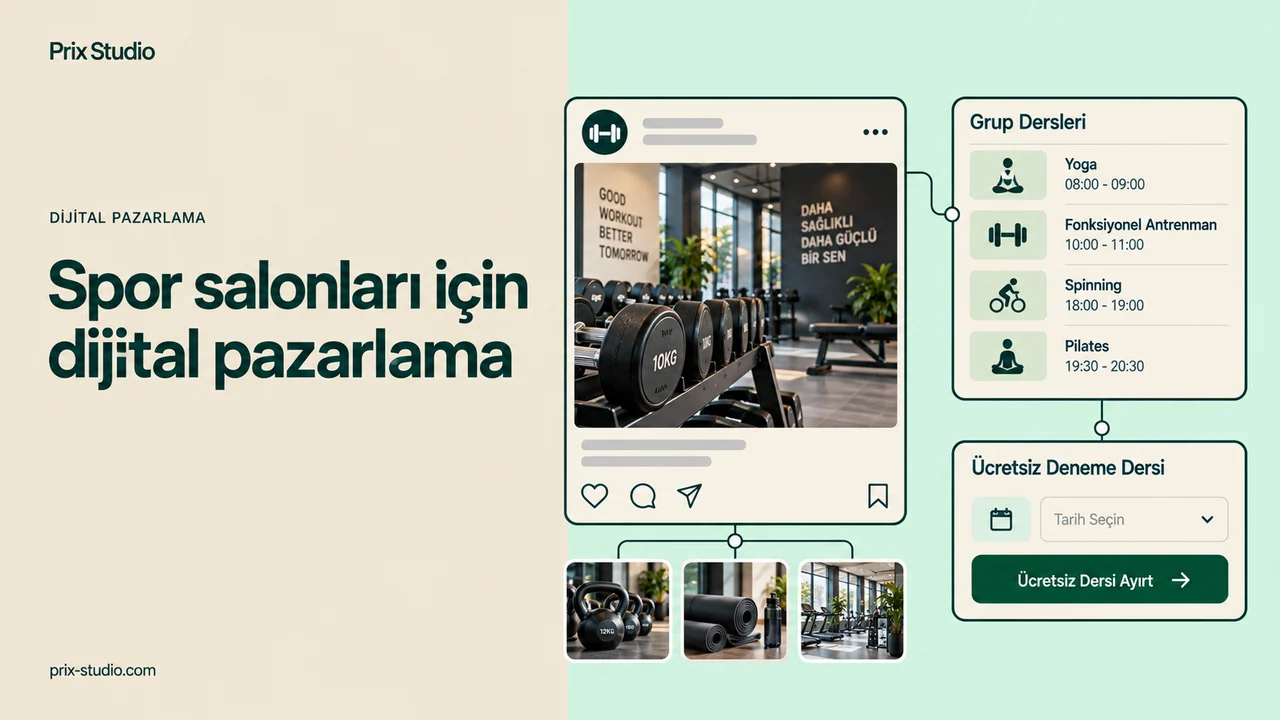 Spor salonları için dijital pazarlama