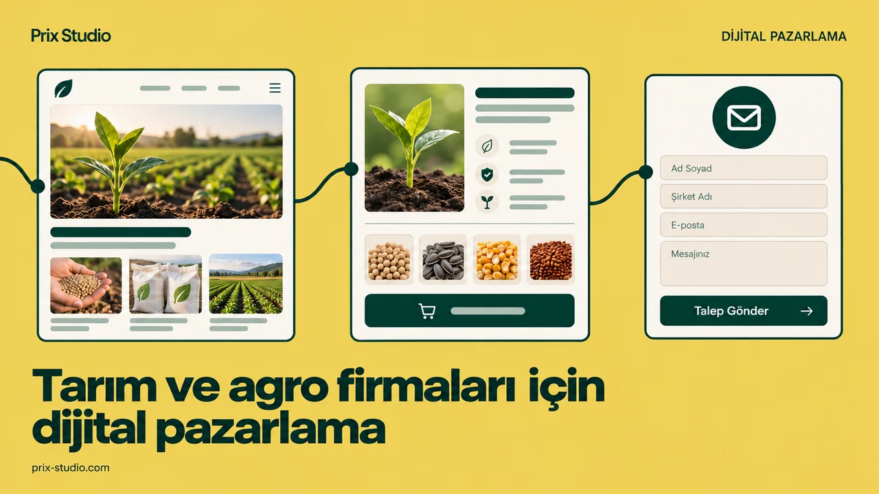 Tarım ve agro firmaları için dijital pazarlama