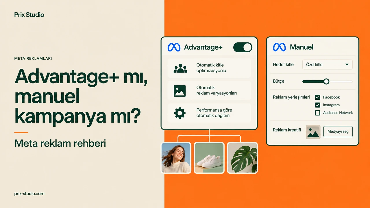 Advantage+ mı, manuel kampanya mı? — Meta reklam rehberi