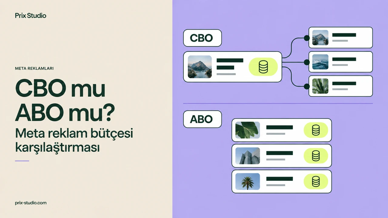 CBO mu ABO mu? — Meta reklam bütçesi karşılaştırması