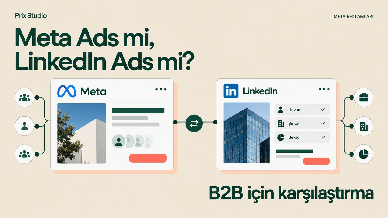 Meta Ads mi, LinkedIn Ads mi? — B2B için karşılaştırma