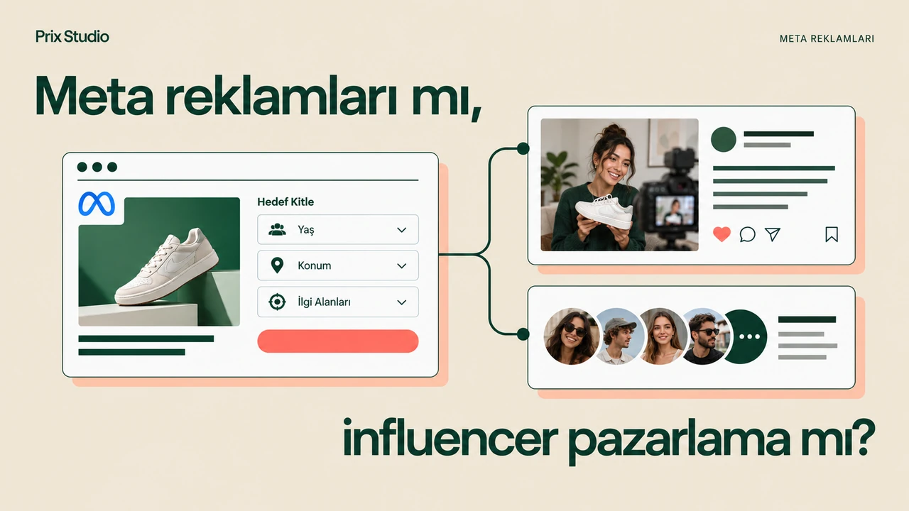 Meta reklamları mı, influencer pazarlama mı?