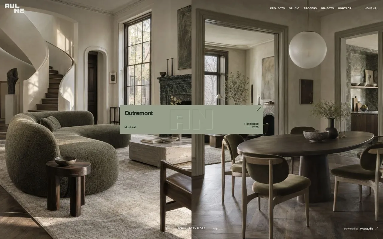 AULNE — website preview