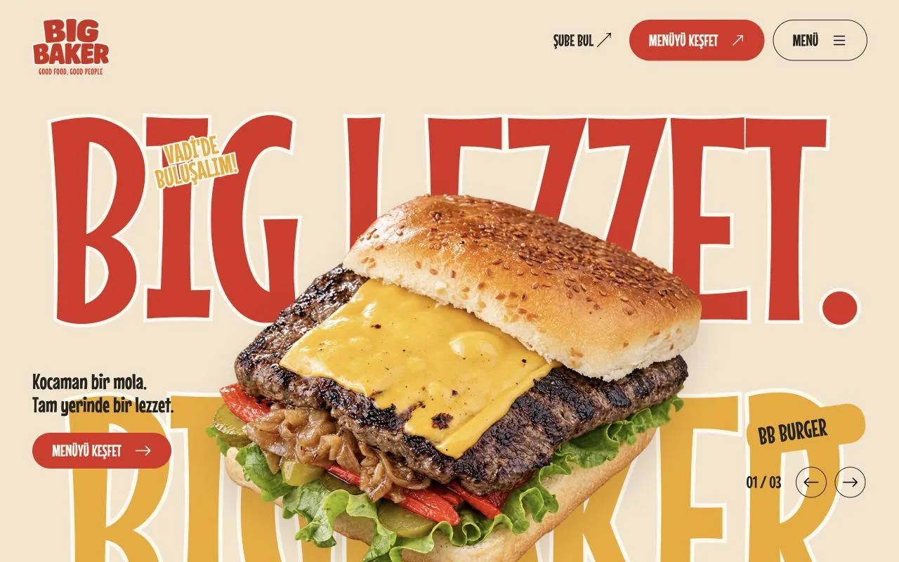 BigBaker Vadi İstanbul — website preview