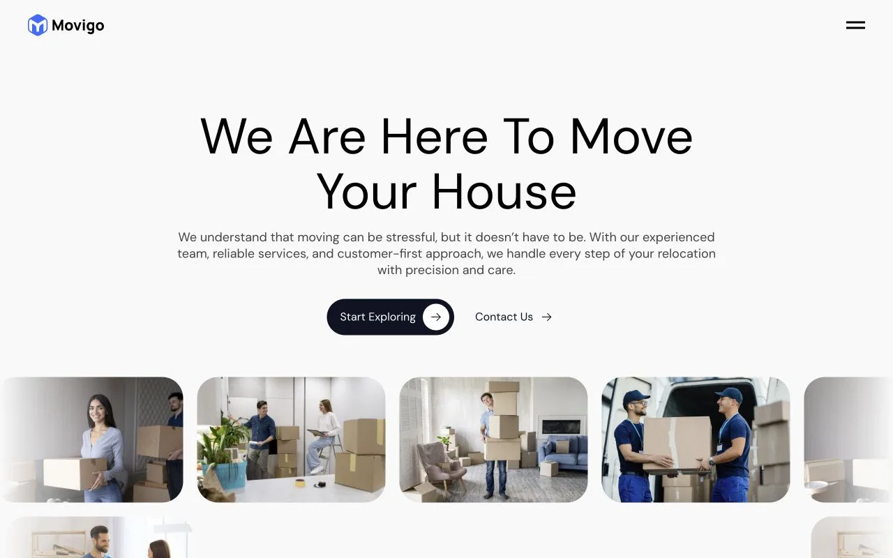 Movigo — website preview