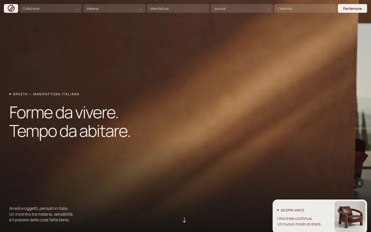 ORVETA — website preview