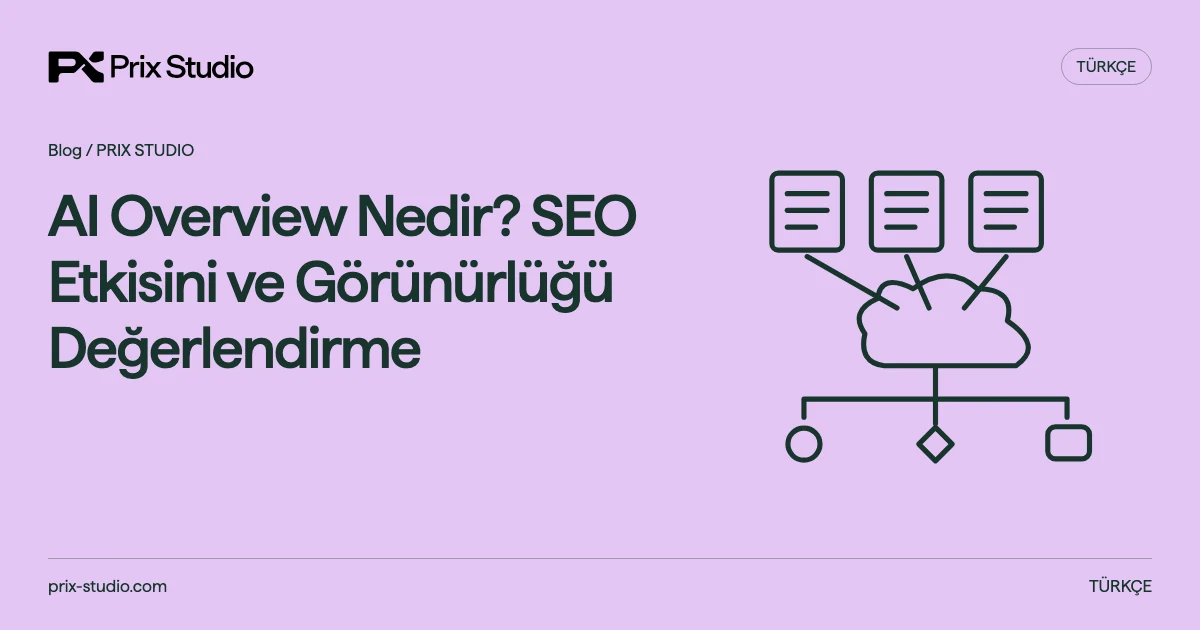 Kaynak belgelerden senteze; görünürlük, ziyaret ve talep için ayrı gözlem dalları.