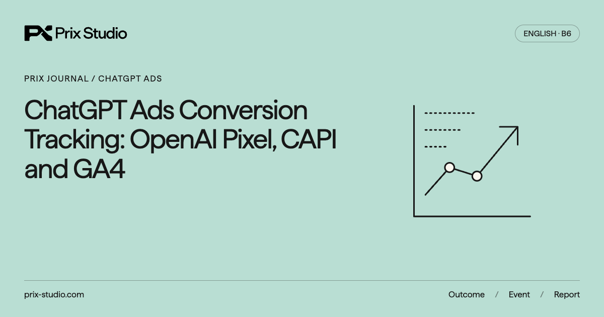 ChatGPT Ads Conversion Tracking: OpenAI Pixel, CAPI and GA4