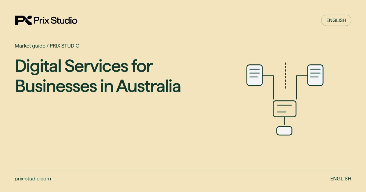 Digital Services for Businesses in Australia. Conceptual diagram of ownership licence content and dated review.