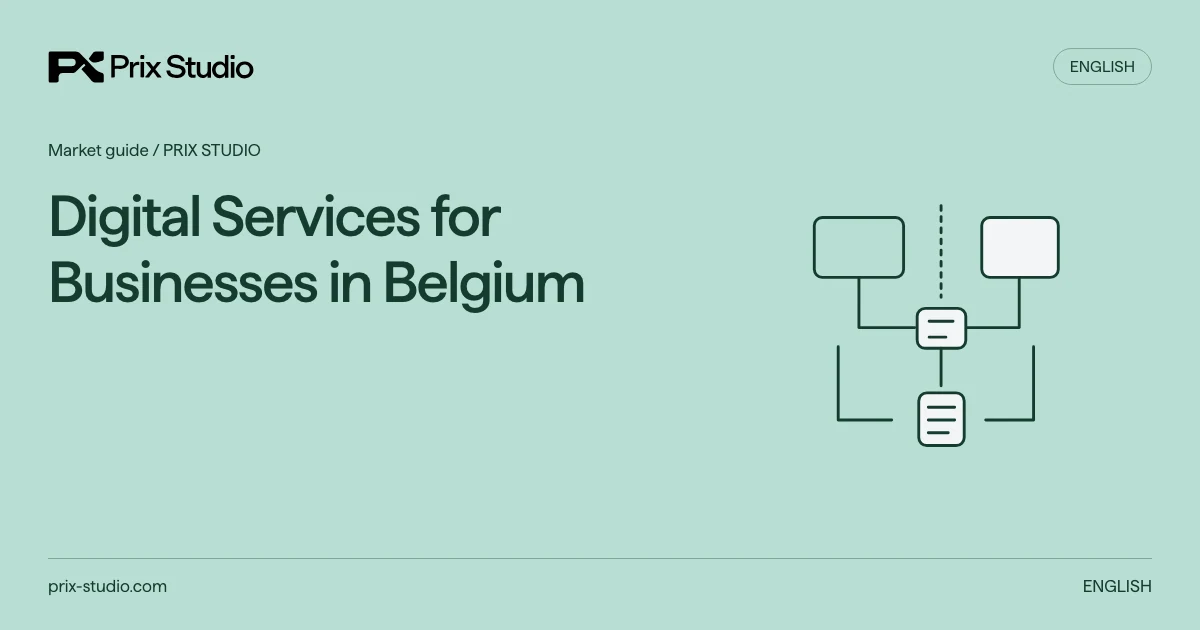 Digital Services for Businesses in Belgium. Conceptual diagram of membership administration and cooperating systems.