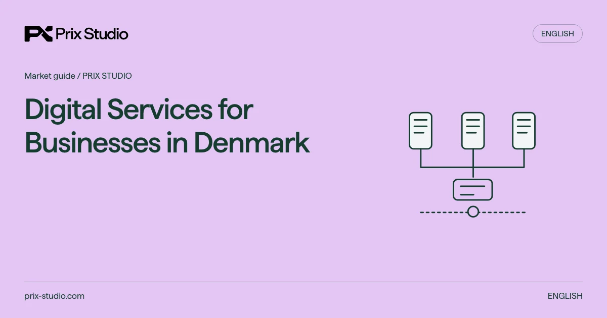 Digital Services for Businesses in Denmark. Conceptual diagram of engagement transfer proof and bounded brief.