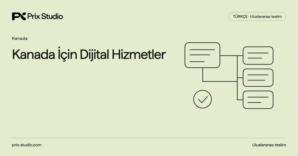 Kanada İçin Dijital Hizmetler
