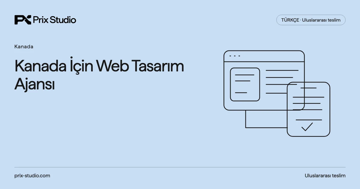 Kanada İçin Web Tasarım Ajansı