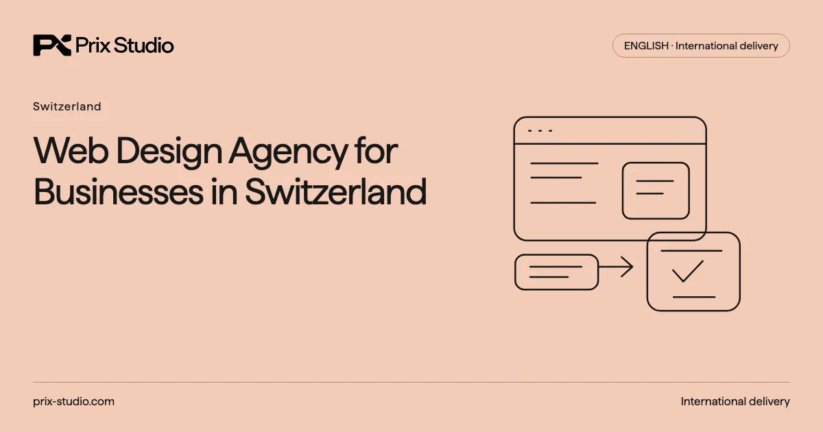 Web Design Agency for Businesses in Switzerland