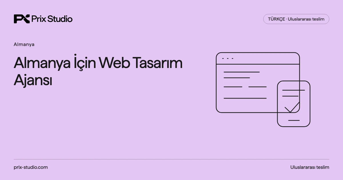 Almanya İçin Web Tasarım Ajansı