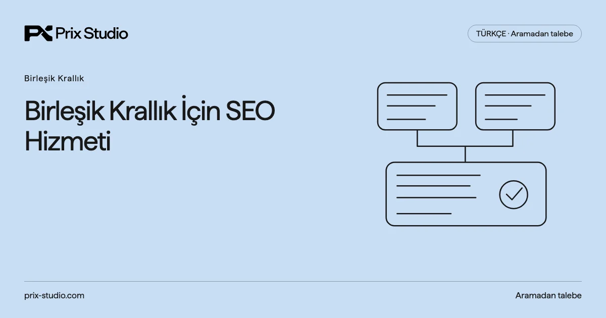 Birleşik Krallık İçin SEO Hizmeti
