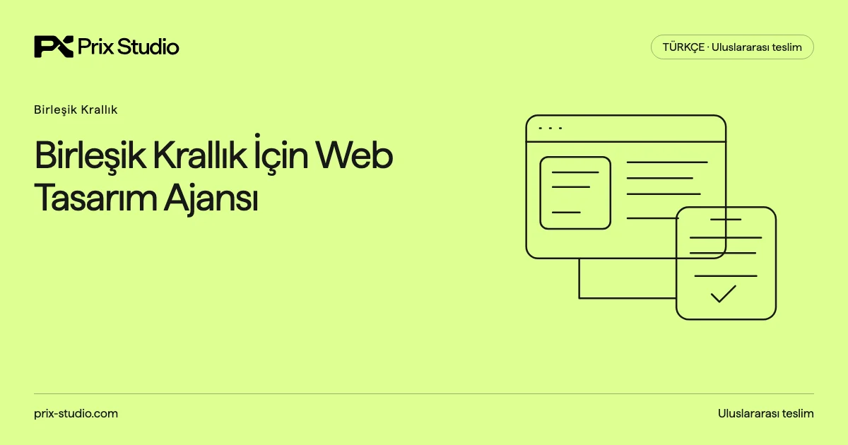 Birleşik Krallık İçin Web Tasarım Ajansı