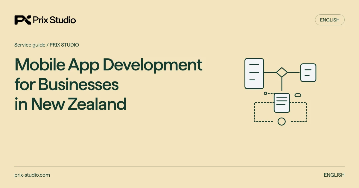 Mobile App Development for Businesses in New Zealand — conceptual diagram of the source task, responsibilities and delivery decisions.
